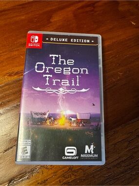 Nintendo The Oregon Trail Deluxe Edition - Purple & Black Cover